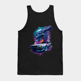 Summer Art DMC DeLorean Tank Top